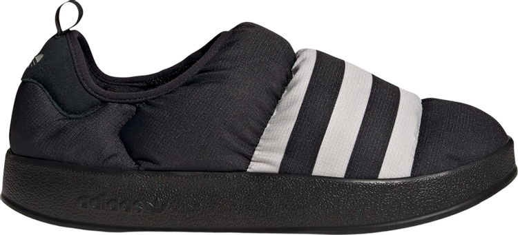 Кроссовки Adidas Puffylette 'Black Grey', черный