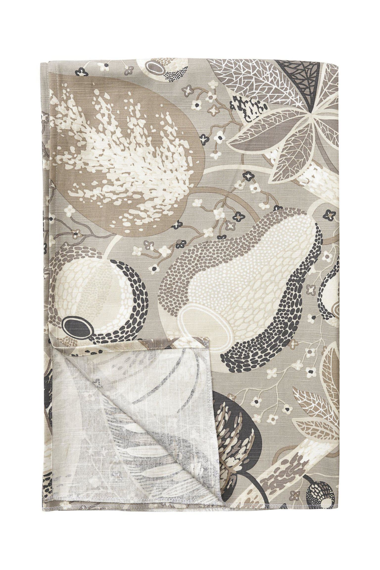 Скатерть Svanefors Adam & Eva, бежевый скатерть прямоугольная из хлопковой ткани с принтом olrik 140 x 240 см серый