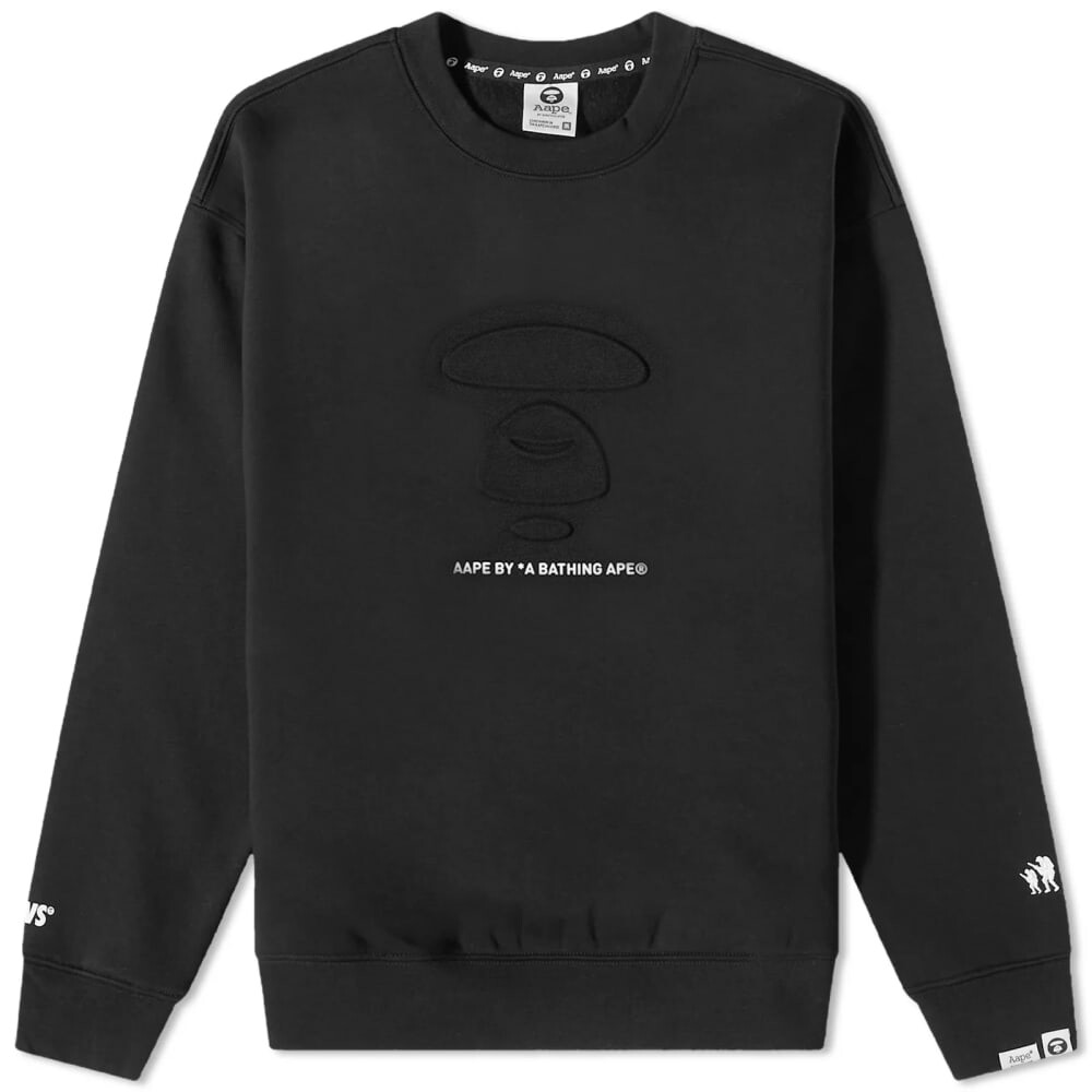 

Толстовка AAPE Worker Crew Sweat, Черный