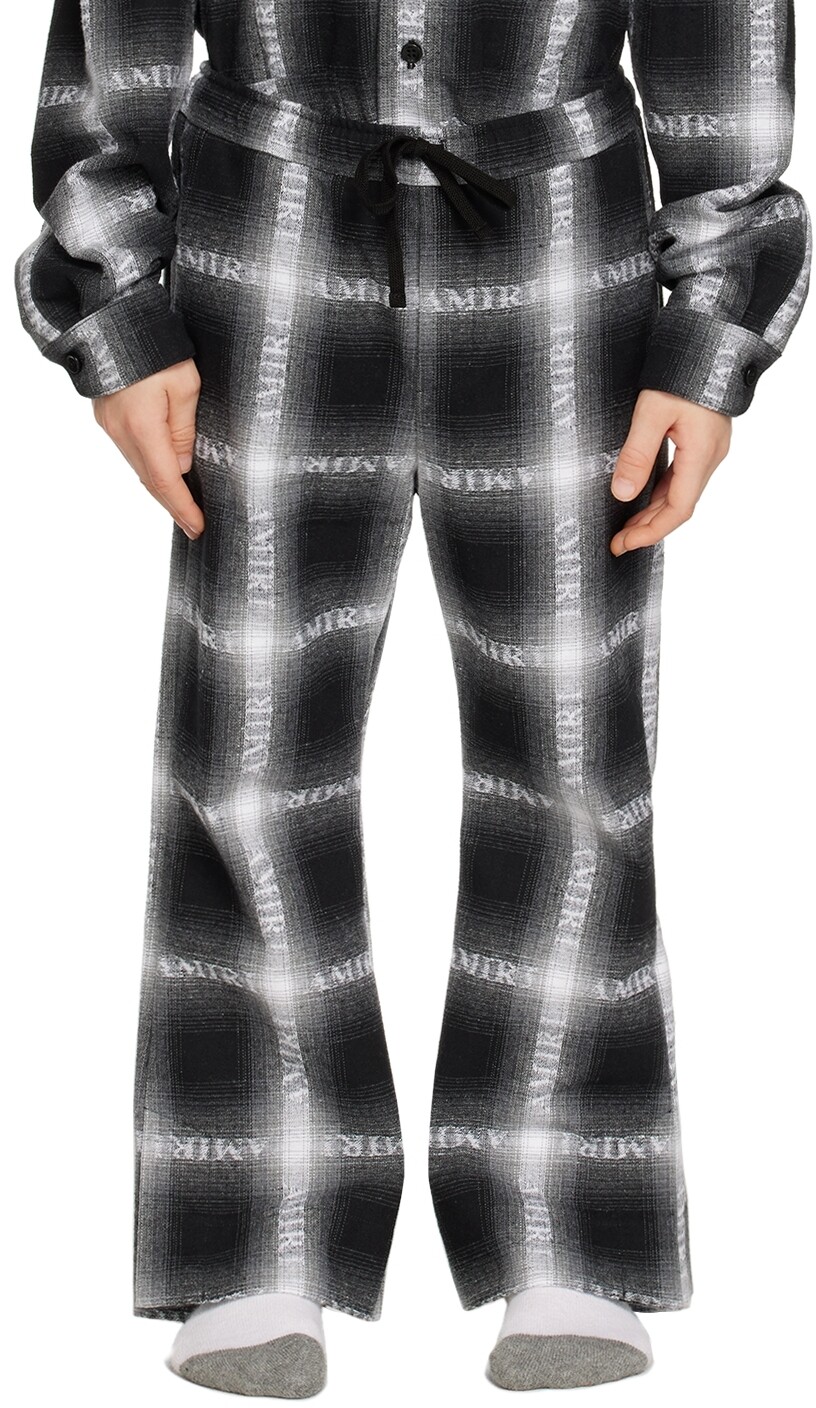 

Детские черные пижамные брюки AMIRI, Черный