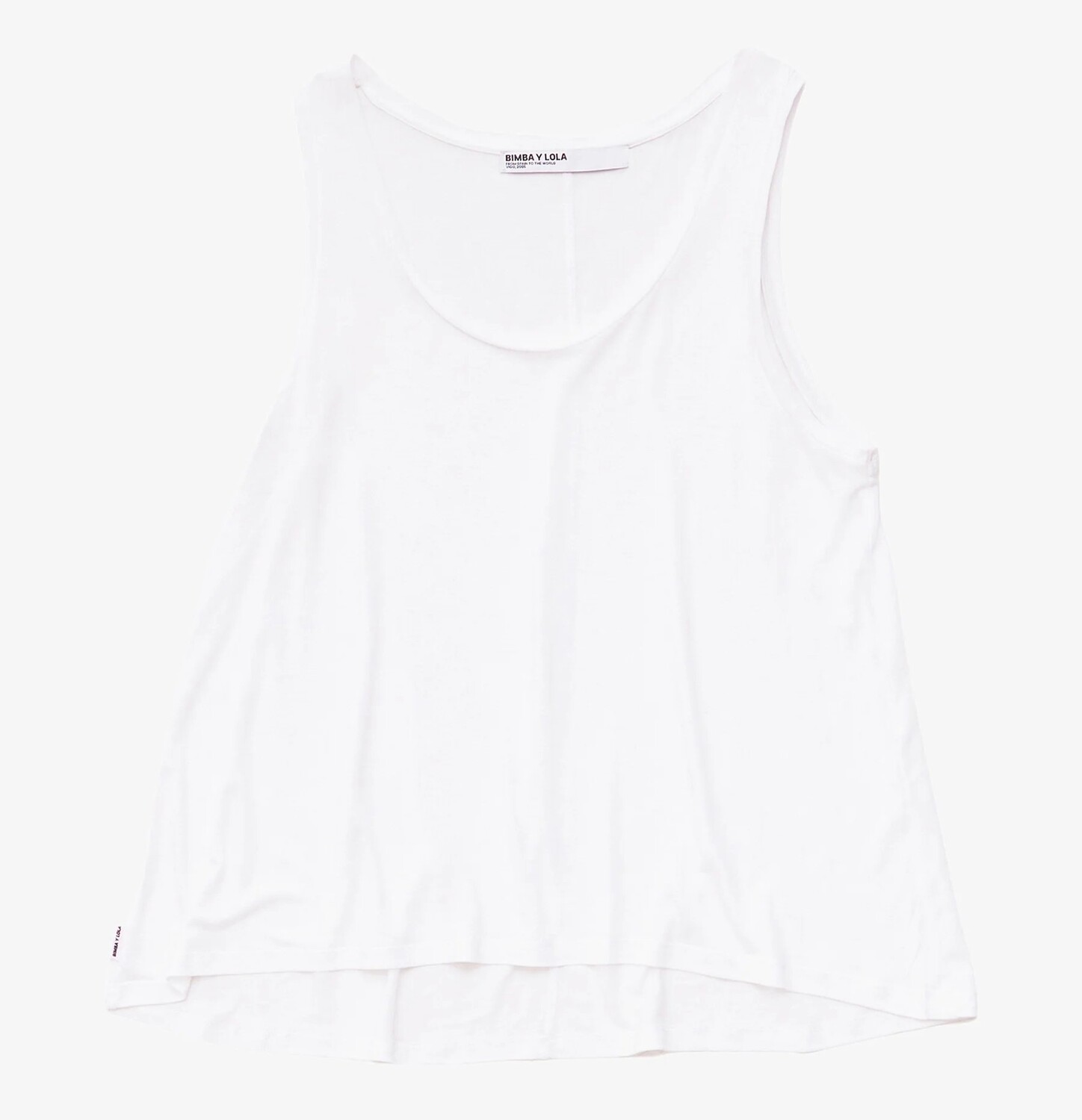 

Топ Bimba Y Lola Flowing A-line, белый