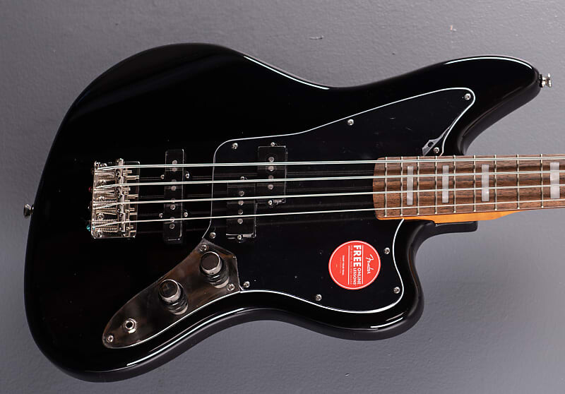 

Бас-гитара Classic Vibe Jaguar - черный Squier Vibe Jaguar Bass - Black