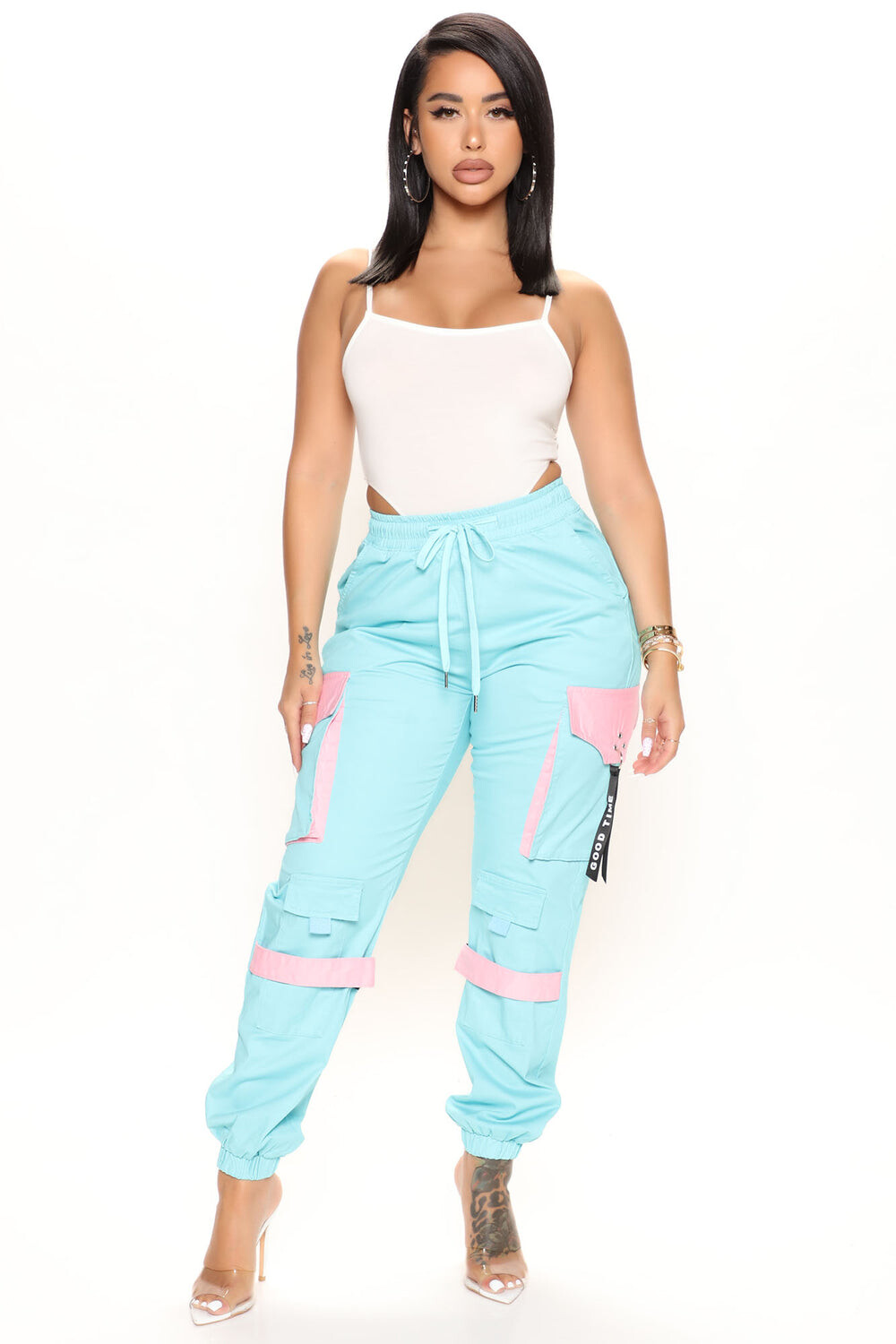 

Брюки карго Fashion Nova RJJ2905, синий