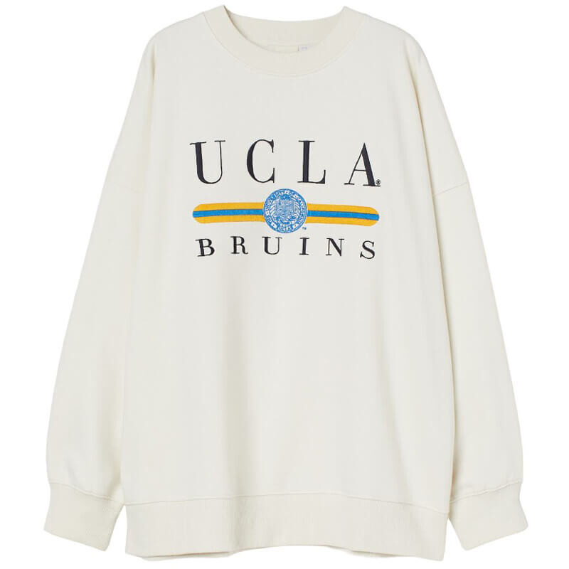 

Свитшот H&M UCLA, белый