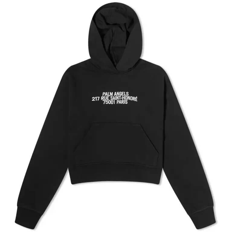 

Palm Angels 75001 Logo Hoodie, black, Черный