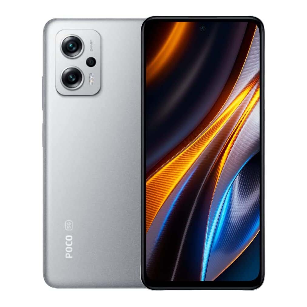 

Смартфон POCO X4 GT, 8Гб/256Гб, 2 Nano-SIM, серебристый