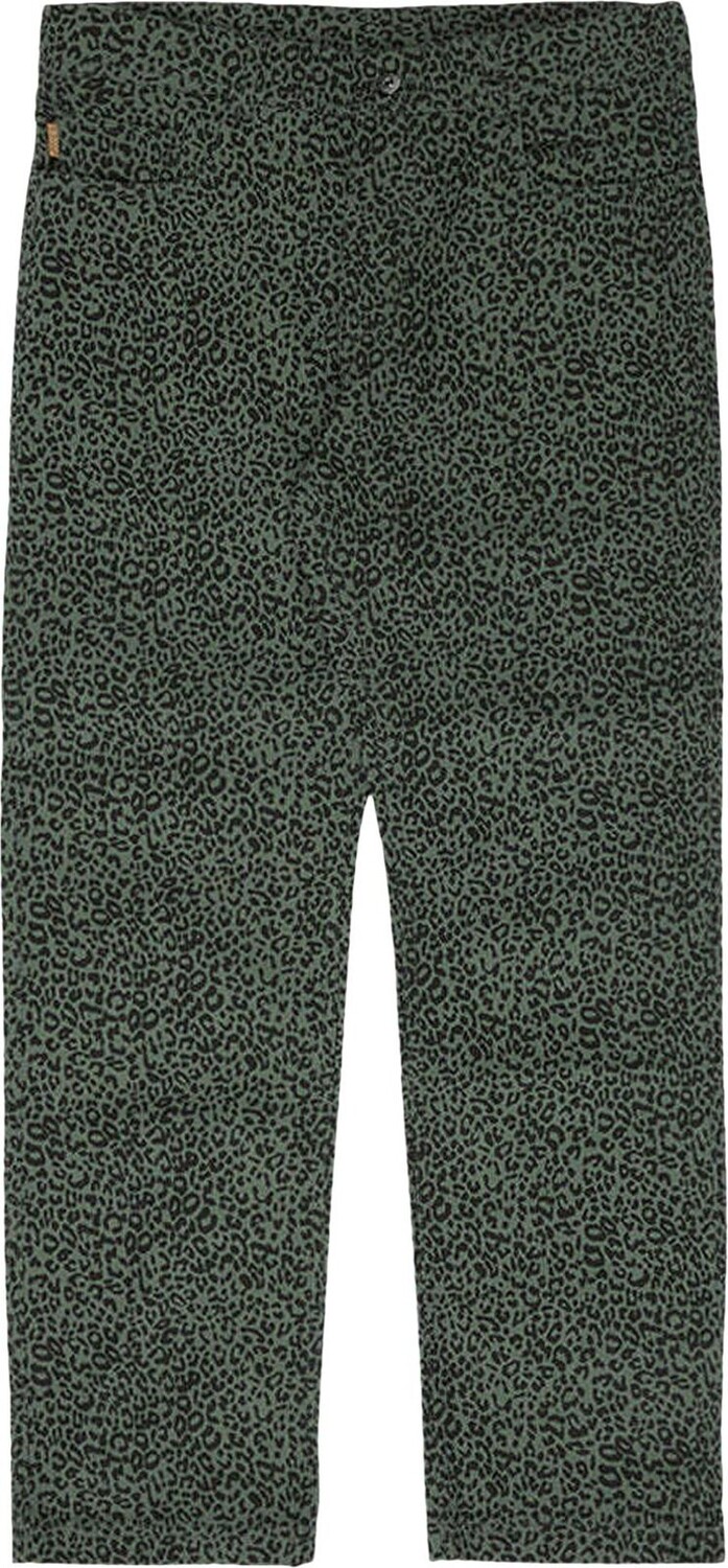 

Брюки Pleasures Crystal Cheetah Denim Pant 'Green', зеленый