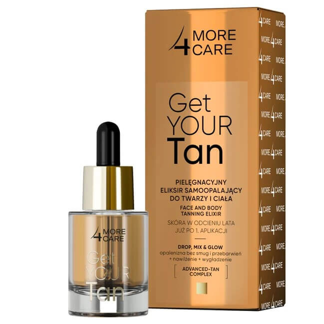 

Автозагар для лица и тела More4Care Get Your Tan, 15мл