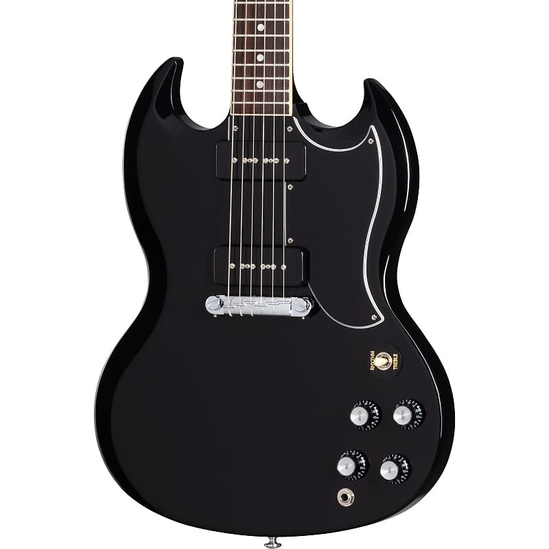 

Электрогитара Gibson SG Special в цвете черное дерево SGSP00EBCH1