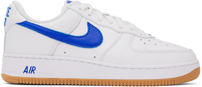 

Бело-синие кроссовки Anniversary Air Force 1 Retro Nike