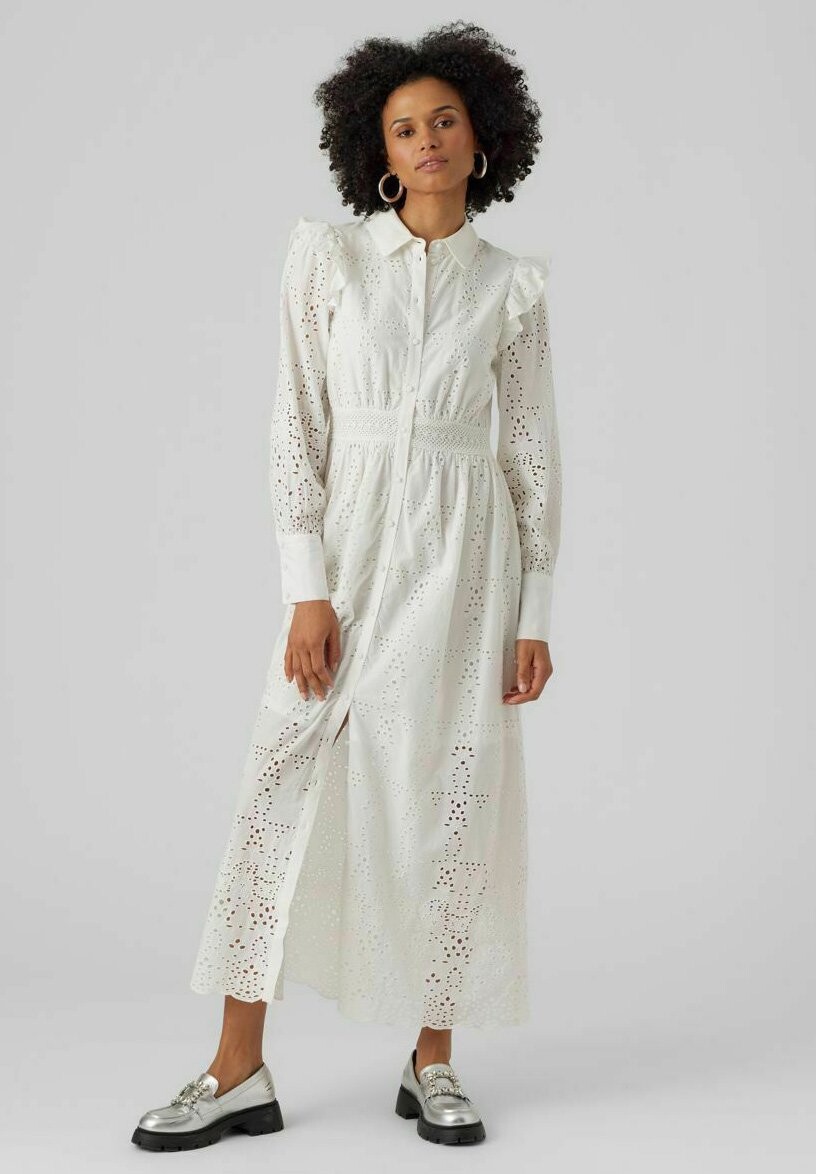 

Длинное платье Vero Moda, белый