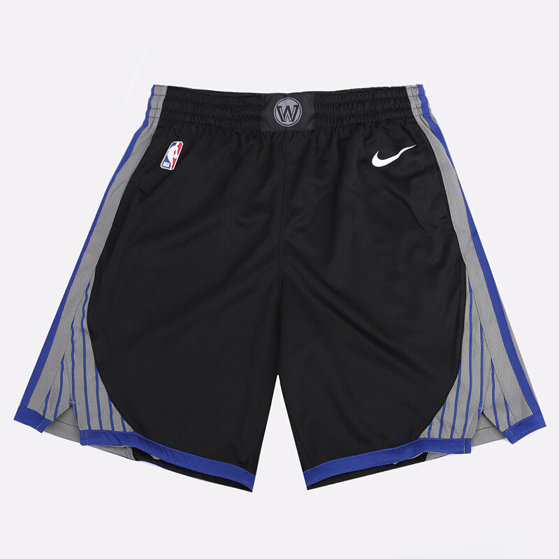 

Шорты Nike Warriors City Edition NBA Swingman, черный/мультиколор