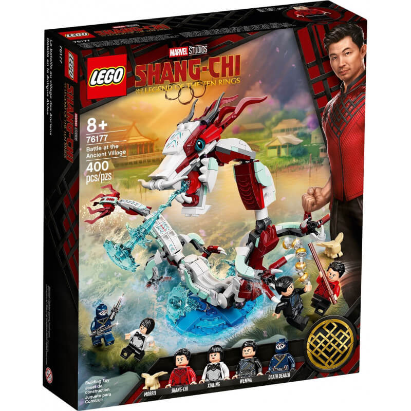 Конструктор LEGO Marvel Shang-Chi Битва в древней деревне 76177, 400 деталей дис сара lego эпические приключения