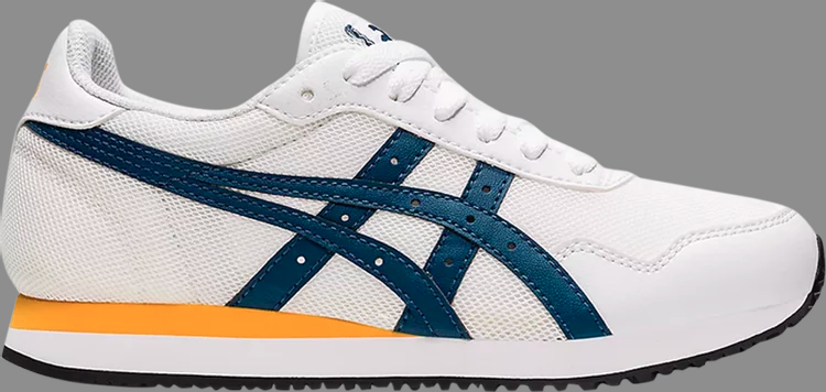 Кроссовки tiger runner gs 'white light indigo' Asics, белый - фото