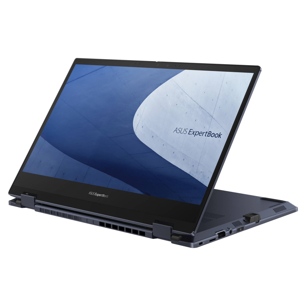цена Ноутбук-трансформер Asus ExpertBook B5 Flip, 14, 8ГБ/512ГБ, i7-1195G7, Iris Xe, черно-синий, англ./арабская раскладка