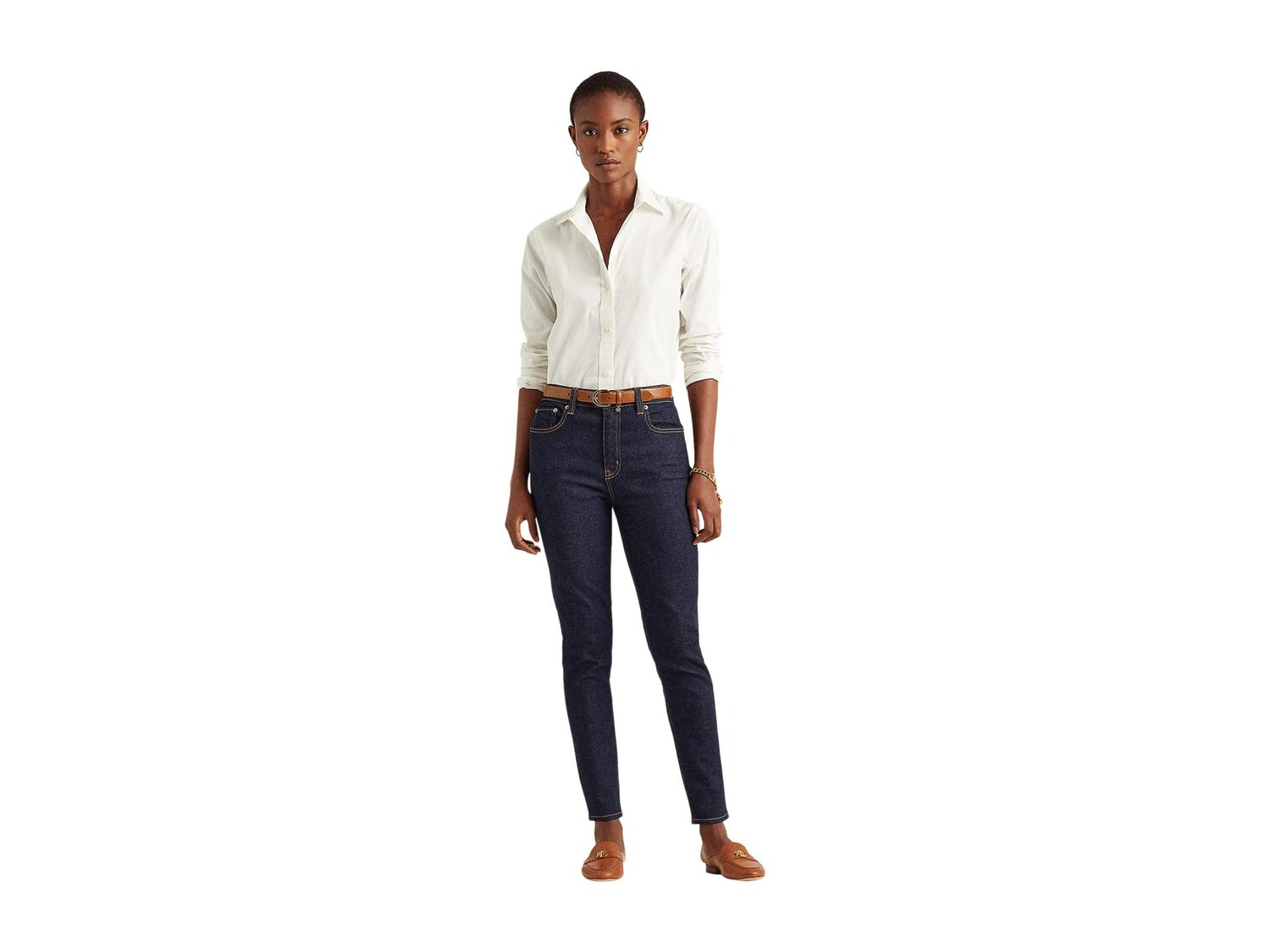 

Джинсы LAUREN Ralph Lauren, High-Rise Skinny Ankle Jeans