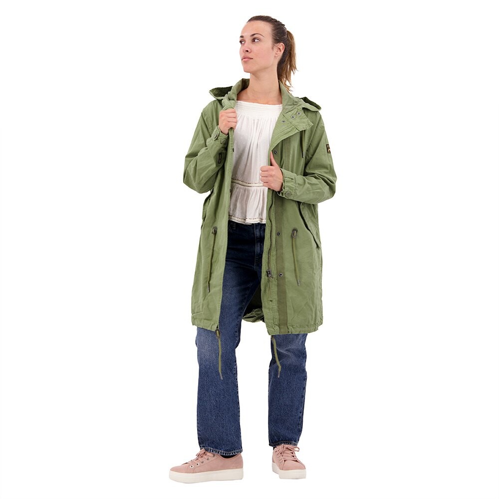 

Куртка Superdry Vintage Field, зеленый