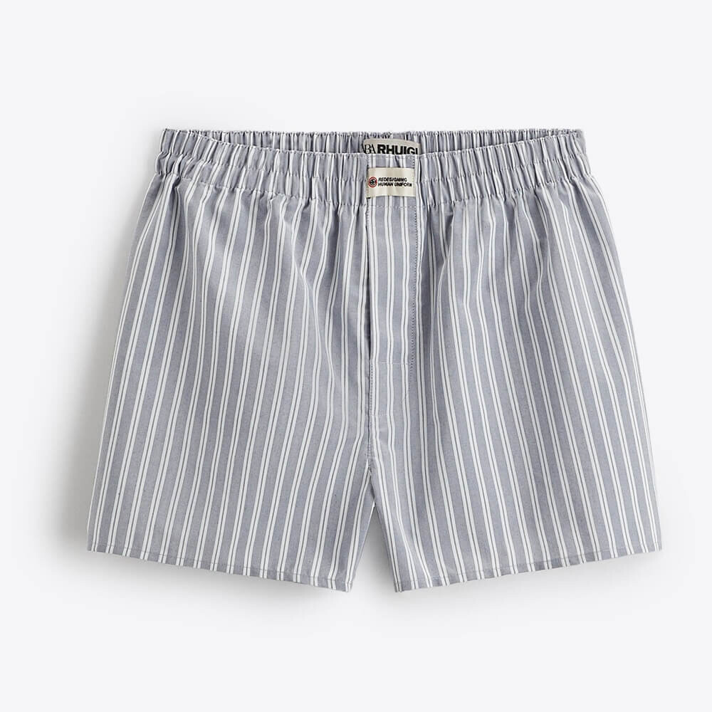 

Трусы-боксеры Zara Striped X Rhuigi - Limited Edition, голубой