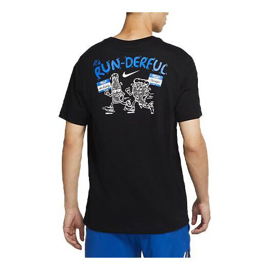 

Футболка Nike Dri-FIT Back Cartoon Alphabet Black DO0771-010, черный