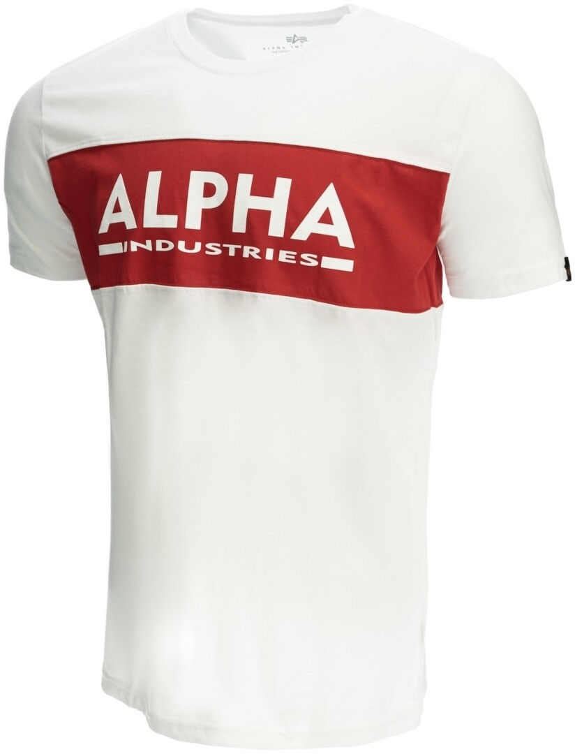 

Футболка Alpha Industries Alpha Inlay, белая