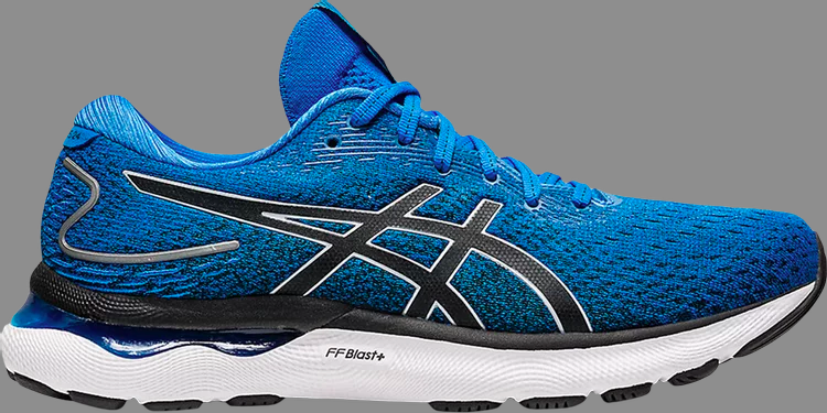 Кроссовки gel nimbus 24 'electric blue' Asics, синий - фото