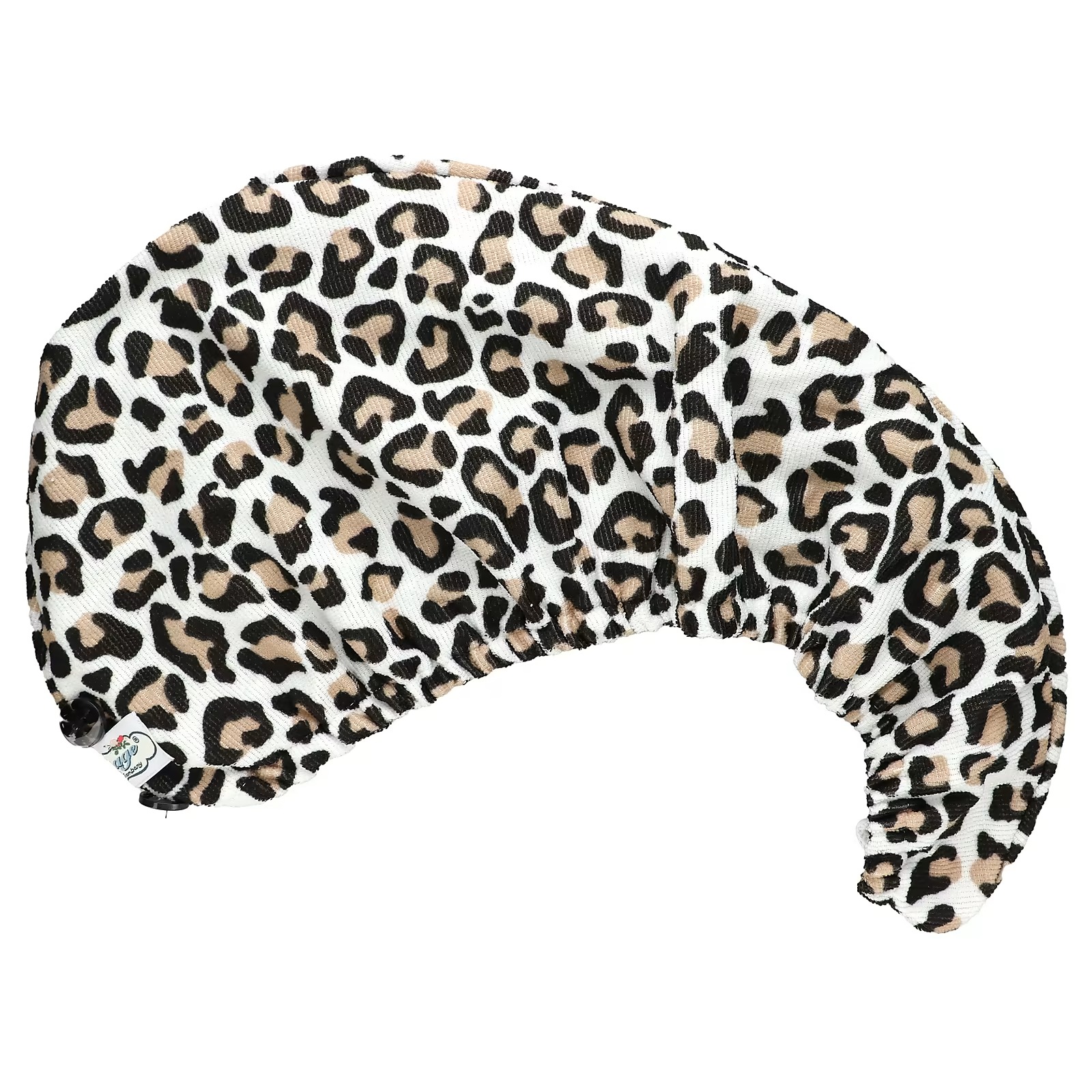 The Vintage Cosmetic Co., Тюрбан для волос, леопардовый, 1 шт. the vintage cosmetic co shower cap leopard print 1 count