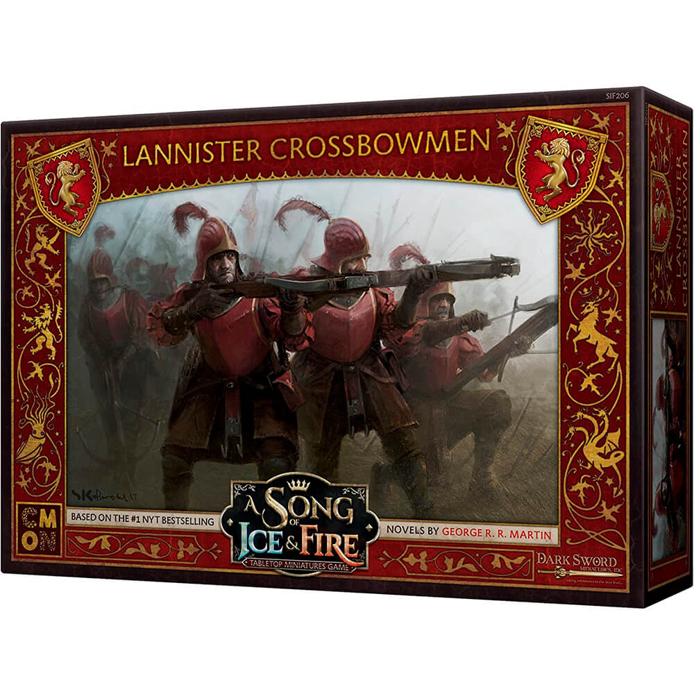 Дополнительный набор к CMON A Song of Ice and Fire Tabletop Miniatures Game, Lannister Crossbowmen набор game of thrones фигурка tyrion lannister ежедневник