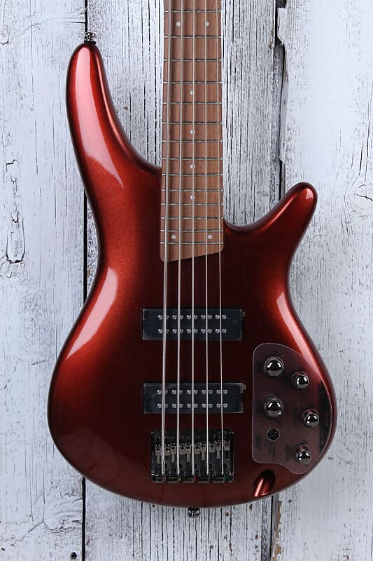 

Ibanez SR305E 5-струнная электрическая бас-гитара с Power Tap Root Beer Metallic