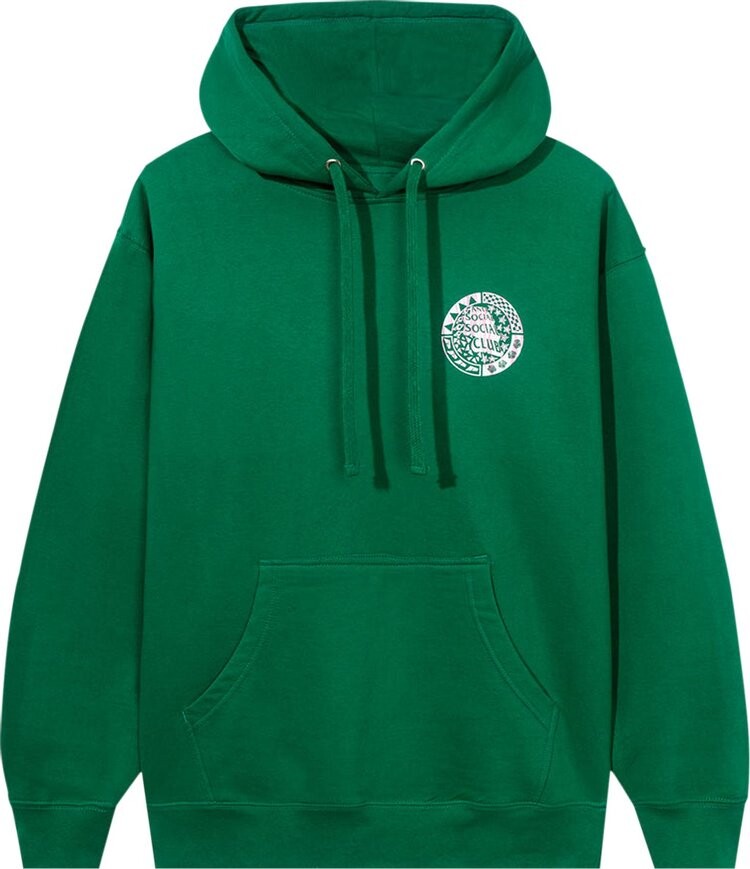 

Худи Anti Social Social Club Level 8 Hoodie 'Green', зеленый