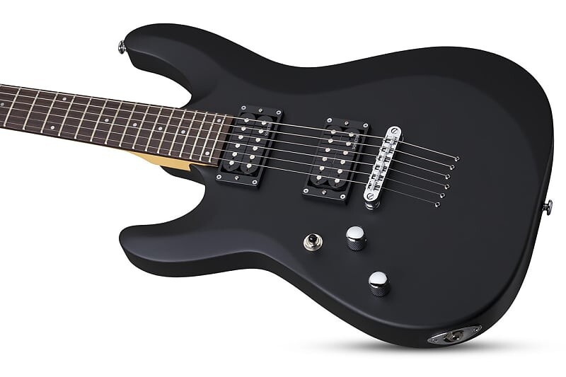 

Schecter - C-6 Deluxe - Электрогитара для левшей - Satin Black