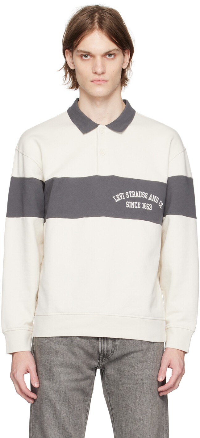 

Поло Off-White Archive с длинными рукавами Levi's, Серый