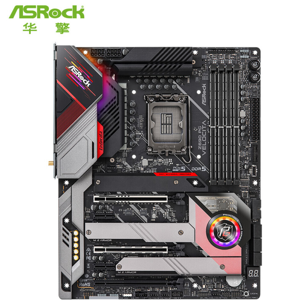 

Материнская плата ASRock Z690 PG Velocita, LGA 1700, DDR5, WiFi