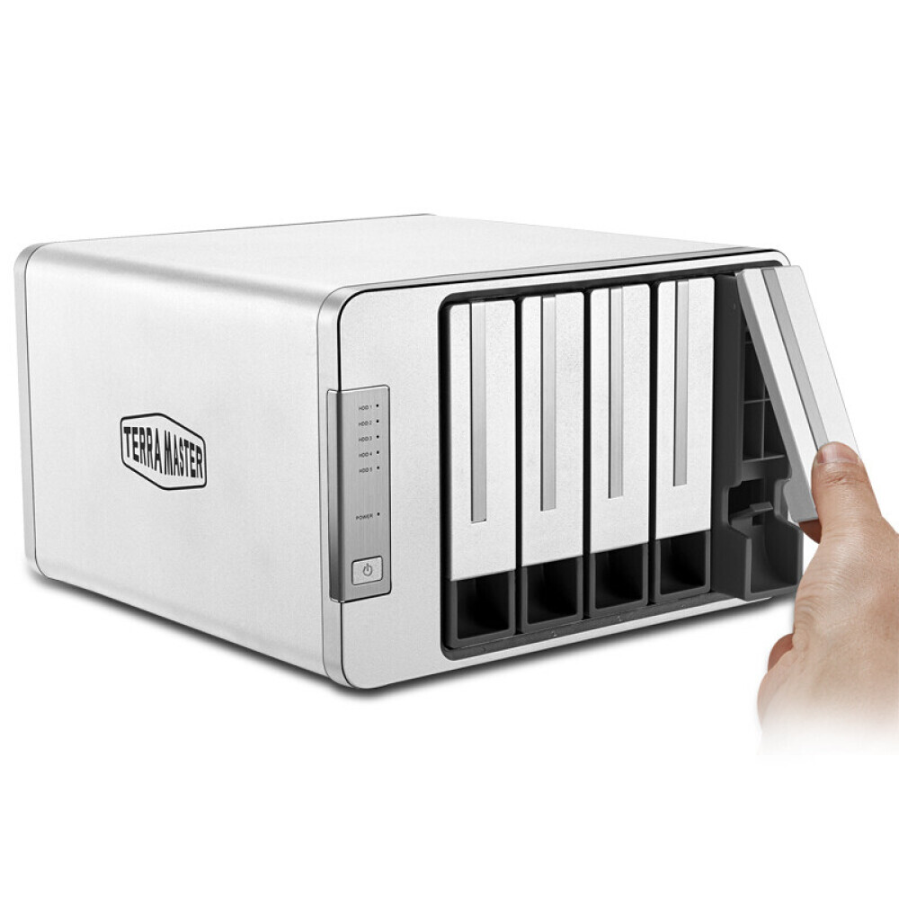 

Сетевое хранилище TerraMaster D5-300 5-дисковое с 5 дисками Western Digital Red по 14Тб