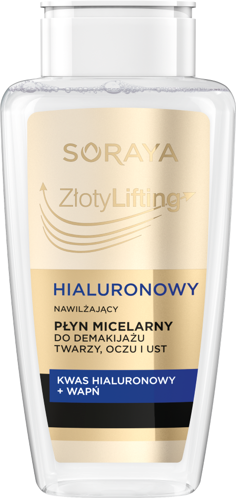Soraya Złoty Lifting мицеллярная жидкость для снятия макияжа, 400 мл