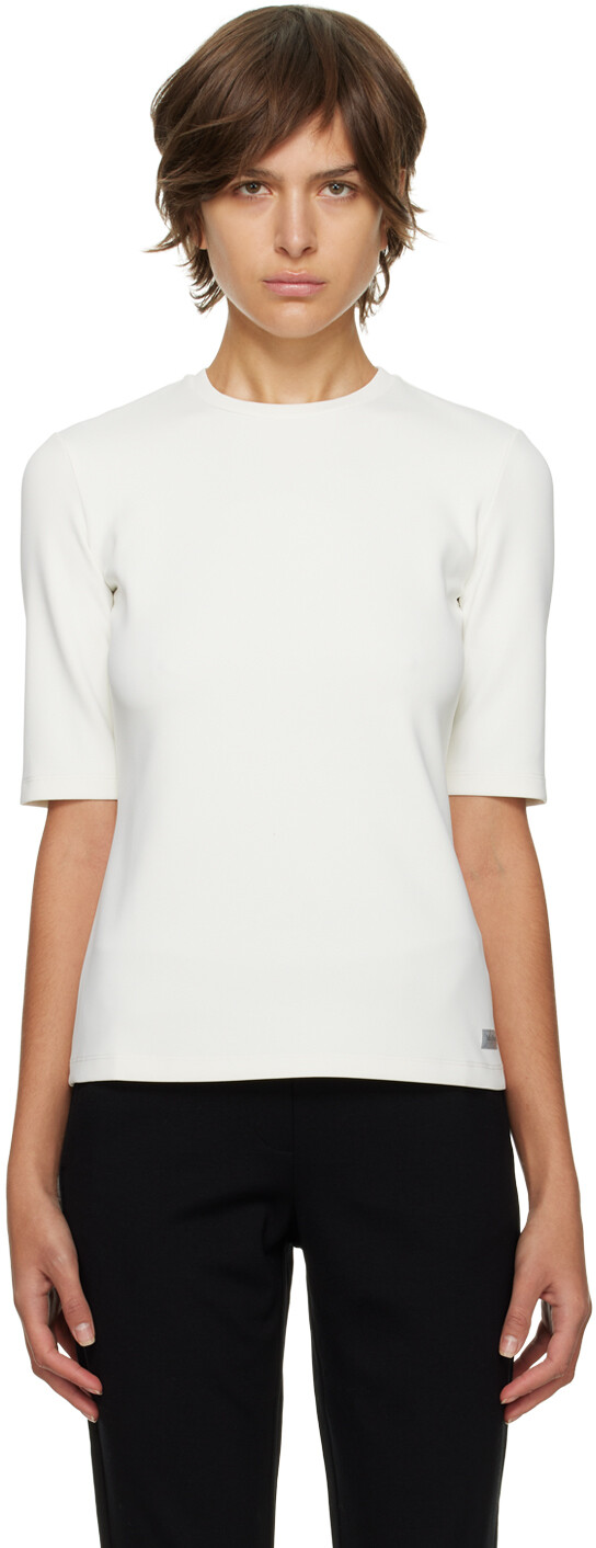 

Белая футболка «Эфиопия» Max Mara Leisure