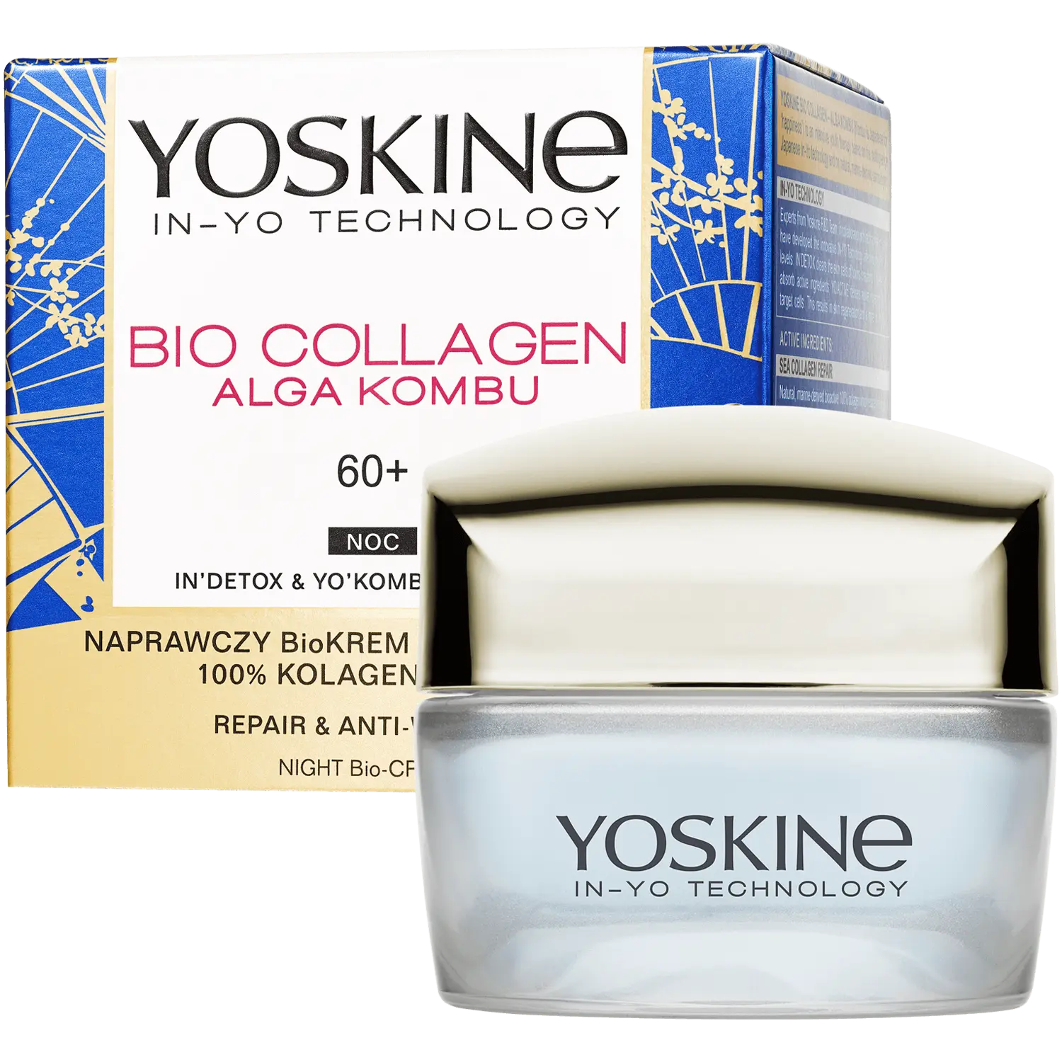 

Yoskine Bio Collagen Ночной крем для лица 60+, 50 мл