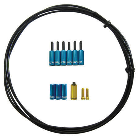 

Комплект тормозных тросов Jagwire Universal Pro 4mm Solid Color, синий / синий / синий