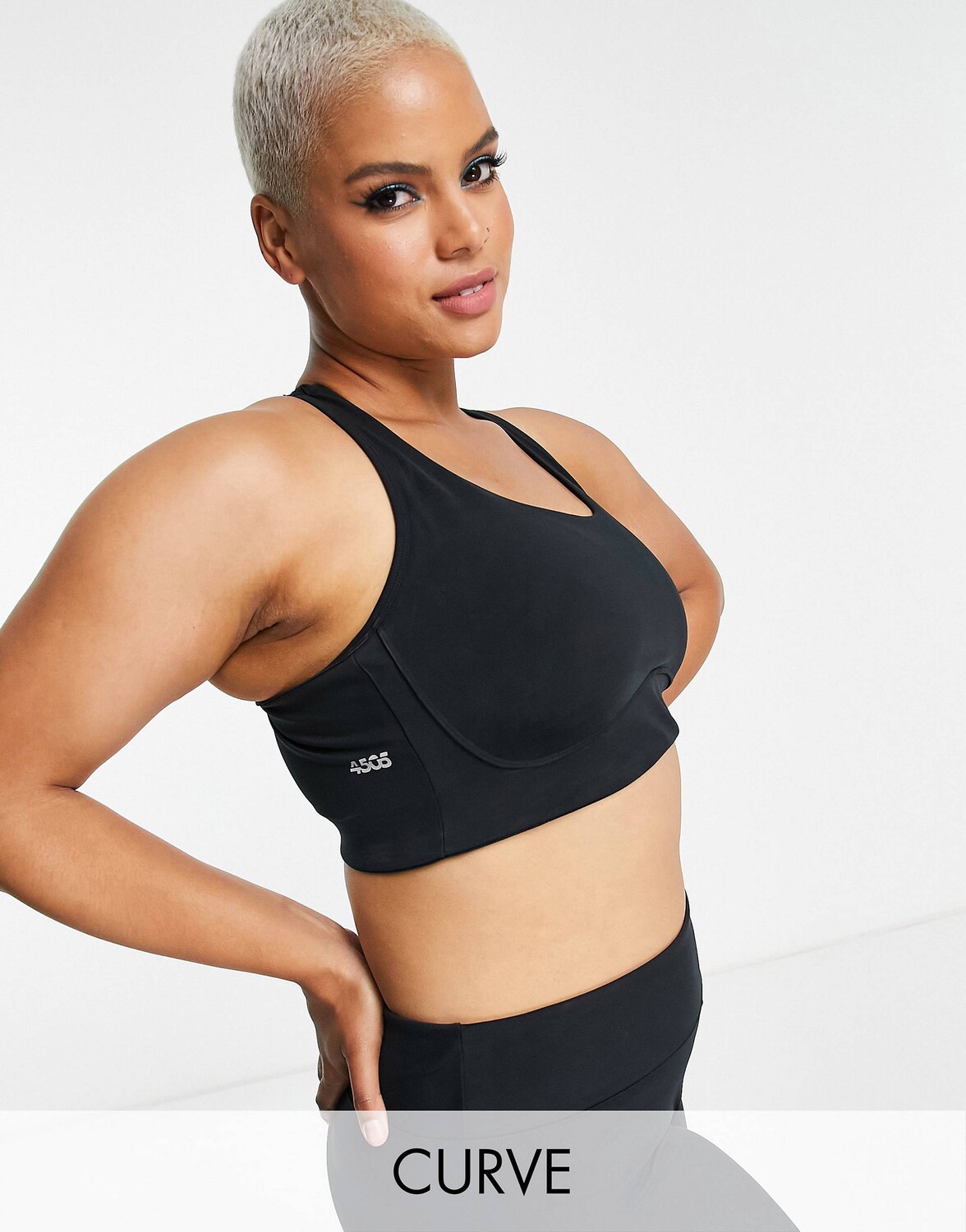 

Спортивный бюстгальтер ASOS 4505 Curve, Коричневый