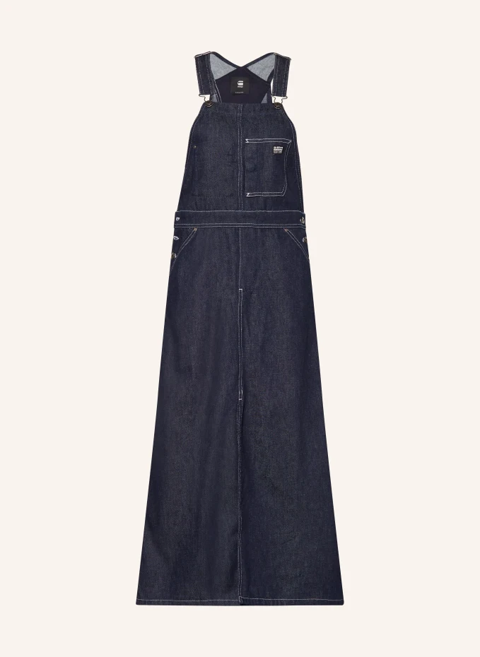 

Джинсовое платье dungaree G-Star Raw, синий