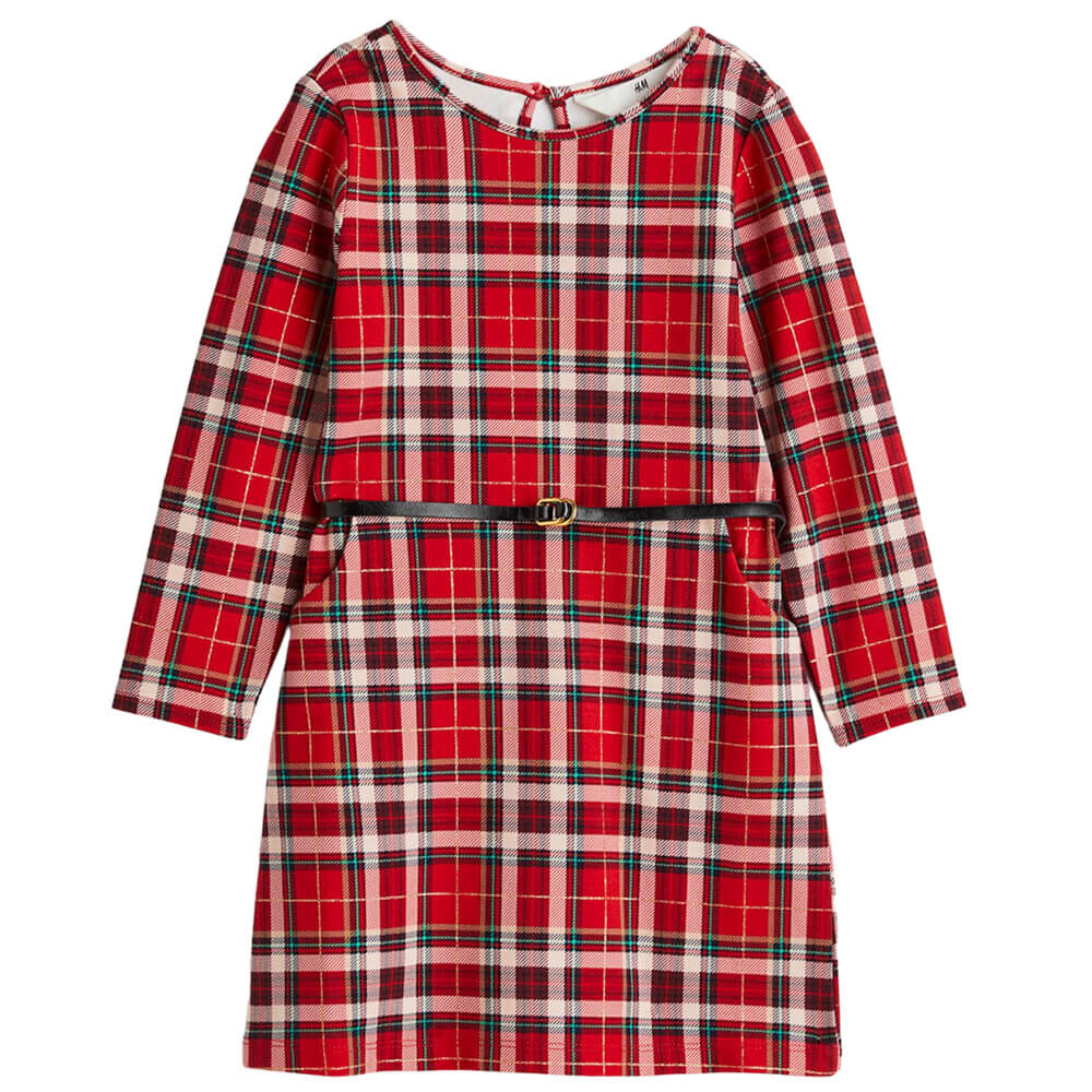 

Платье H&M Belted Jersey, красный