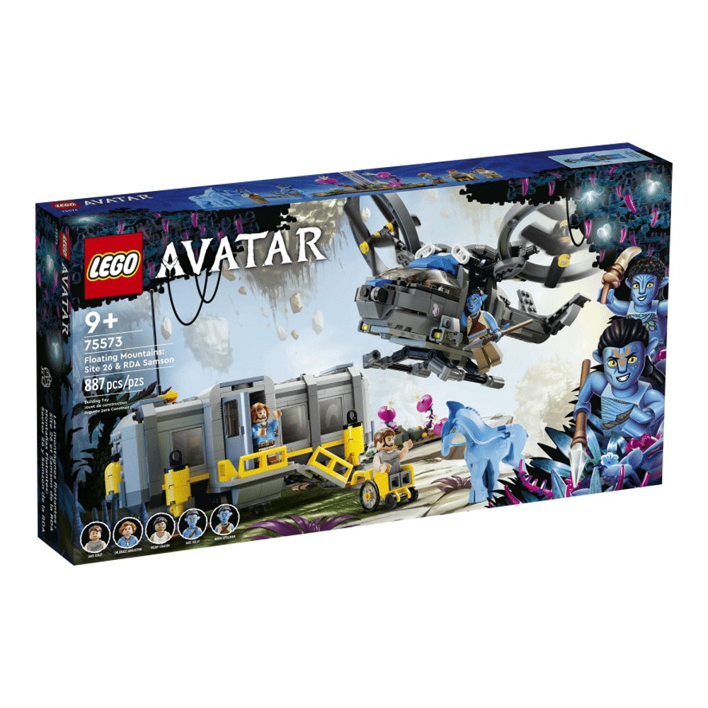 Конструктор LEGO Avatar Floating Mountains: Site 26 & RDA Samson 75573, 887 деталей