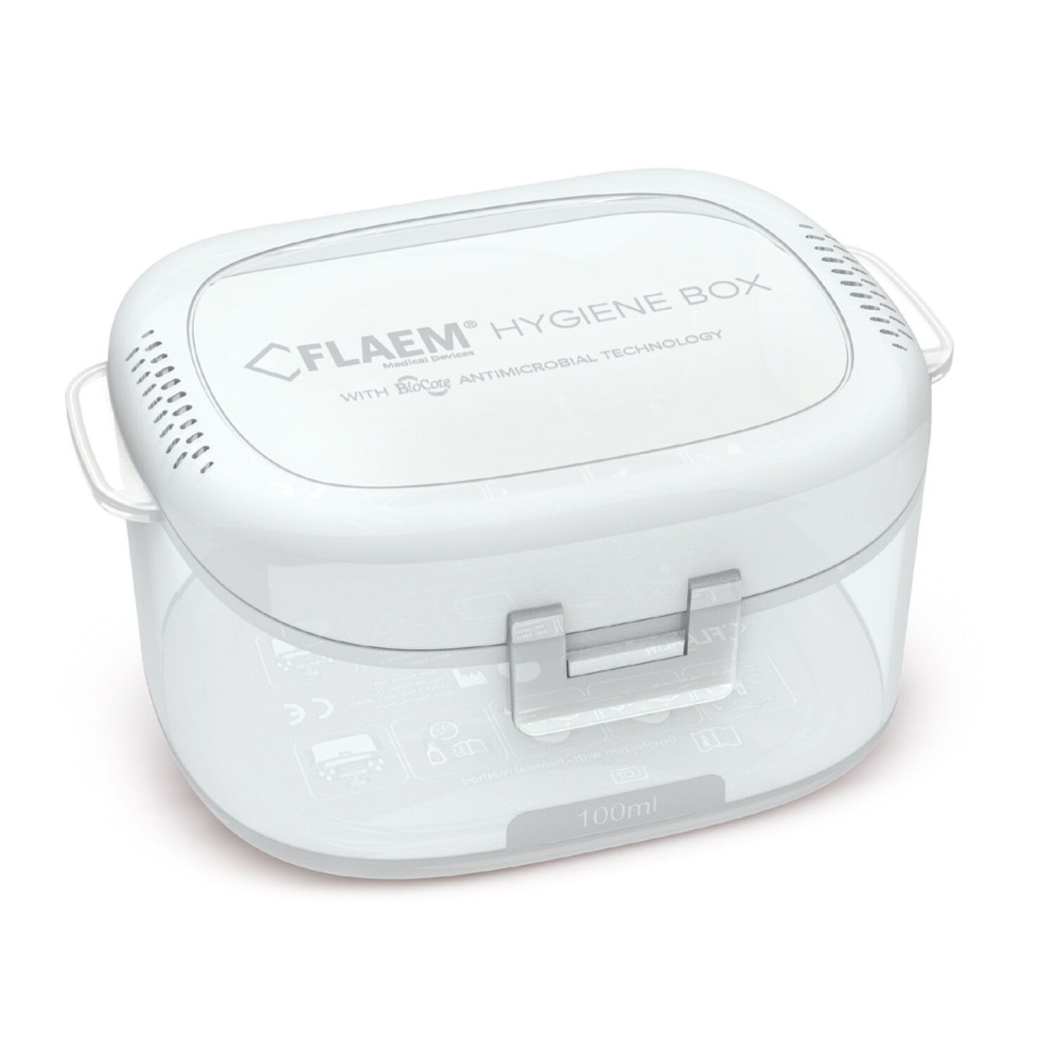 

Flaem Hygiene Box ящик для дезинфекции и хранения аксессуаров, 1 шт.