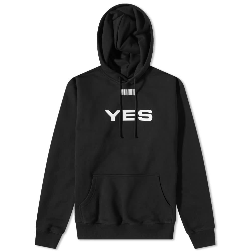 

Толстовка VTMNTS Yes/No Popover Hoody, Серый