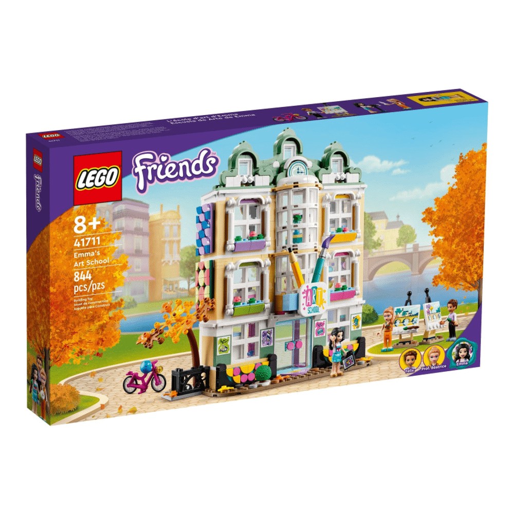 Конструктор LEGO Friends Художественная школа Эммы 41711, 844 детали - фото