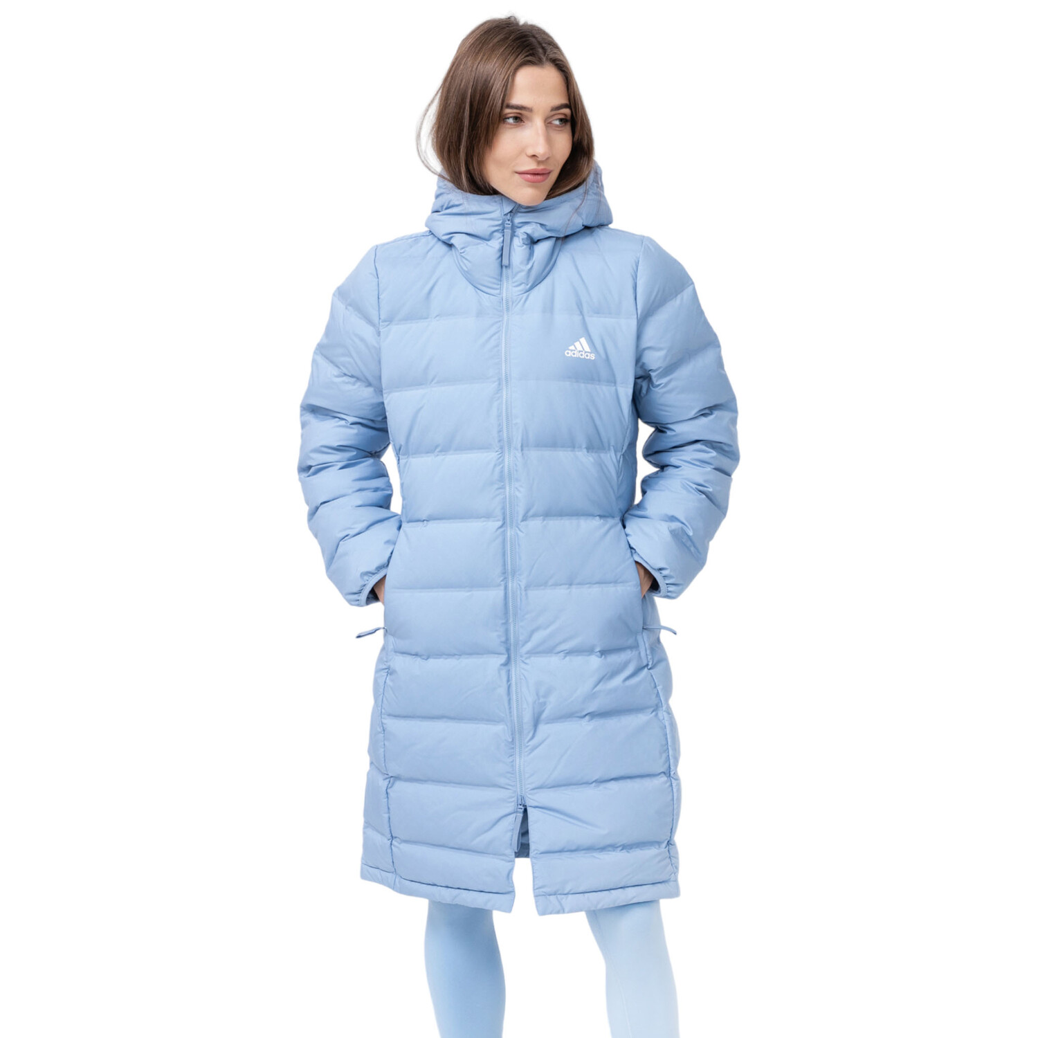 

Куртка Adidas Helionic Down, голубой, Синий