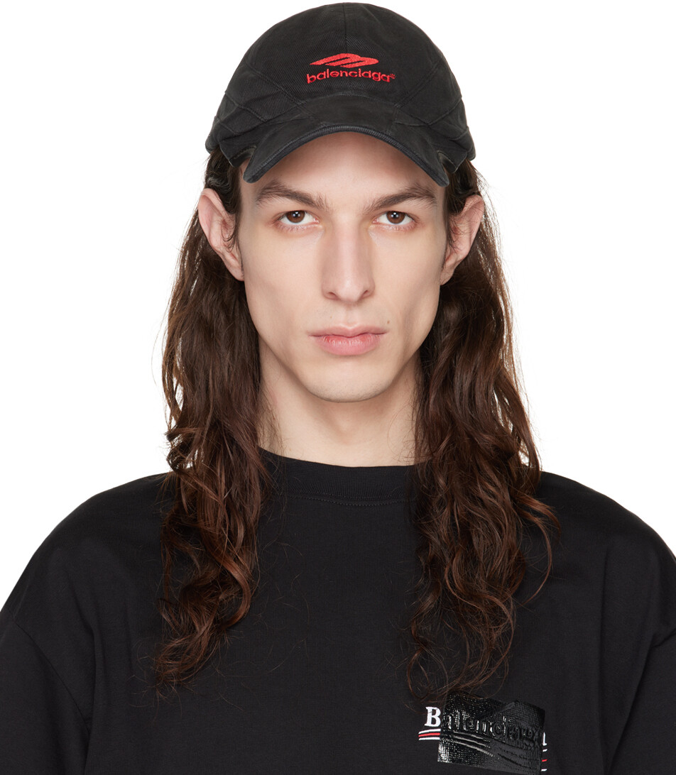 

Черная спортивная кепка 3B Sports Icon Balenciaga