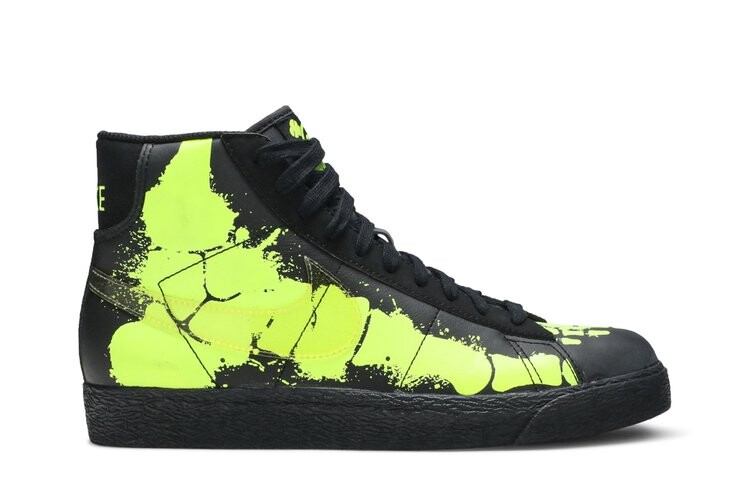 

Кроссовки Nike Blazer Mid GS 'Glow in the Dark', зеленый