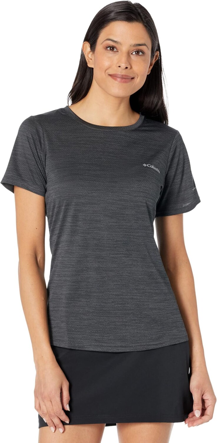 

Футболка с короткими рукавами Alpine Chill Zero Columbia, цвет Black Heather