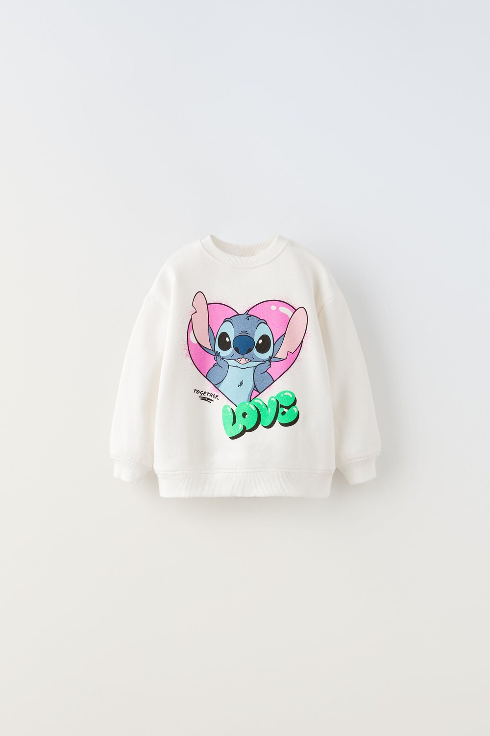 

Lilo & stitch дисней свитер Zara, белый