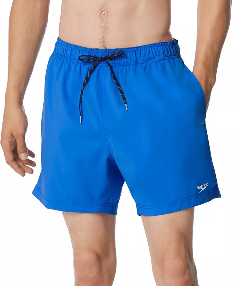 Мужские однотонные шорты для волейбола Speedo